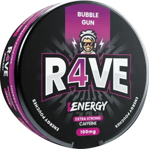 RAVE Energy Bubble Gun 100mg